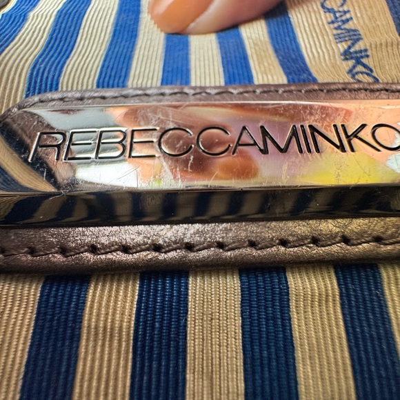 Rebecca Minkoff Metallic Studded Crossbody Bag with Chain Strap - Picture 10 of 10